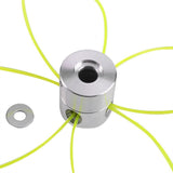 Universal Aluminium Alloy Strimmer Trimmer Head String Set for Gasoline Grass Brush Cutter