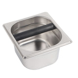 Stainless Steel Holder Container Knock Box Tool Accessory for Professional Coffee Maker Machine In Australia - Darrahopens