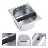 Stainless Steel Holder Container Knock Box Tool Accessory for Professional Coffee Maker Machine In Australia - Darrahopens