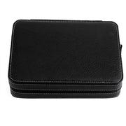 1Pc 8 Grids Watch Display Storage Box Portable Zippered Travel Collector Case Organizer (Black) In Australia - Darrahopens