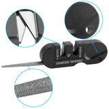 Multi functional Home Kitchen Knife Knives Folding Ceramic Tapered Sharpener Pocket Tools New