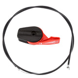 59'' Throttle Cable Switch Control Replacement Kit For Garden Lawnmowers (Red)