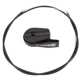 59'' Throttle Cable Switch Control Replacement Kit For Garden Lawnmowers (Black)