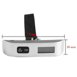 Portable T shaped LCD Digital Electronic Luggage Bag Scale Temperature Testing with Backlight