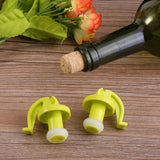 2pcs set Silicone Wine Beer Cover Air tight Sealed Bottle Cap Stopper Beverage Easy Open Plug In Australia - Darrahopens