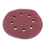 100pcs 8 Holes 5" Round Polishing Sandpaper Discs Sanding Sheet 60/80/100/120/240 Grit