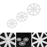 3pcs/set Bunting Flag Cutters Cake Decorating Mold Chocolate Fondant Mould DIY Tool