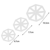 3pcs/set Bunting Flag Cutters Cake Decorating Mold Chocolate Fondant Mould DIY Tool