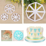 3pcs/set Bunting Flag Cutters Cake Decorating Mold Chocolate Fondant Mould DIY Tool
