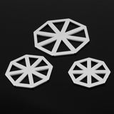 3pcs/set Bunting Flag Cutters Cake Decorating Mold Chocolate Fondant Mould DIY Tool
