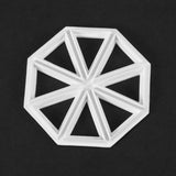 3pcs/set Bunting Flag Cutters Cake Decorating Mold Chocolate Fondant Mould DIY Tool