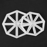 3pcs/set Bunting Flag Cutters Cake Decorating Mold Chocolate Fondant Mould DIY Tool