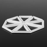3pcs/set Bunting Flag Cutters Cake Decorating Mold Chocolate Fondant Mould DIY Tool