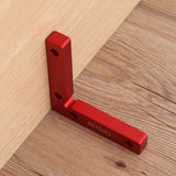Aluminium Alloy L Shape 90 Degree Right Angle Corner Clamp Wood Metal Welding Fixing Tool