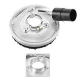80-125mm Clear Vacuum Dust Shroud Dry Grinding Cover for Angle Grinders Hand Grinder