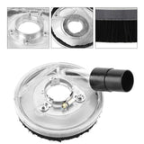 80-125mm Clear Vacuum Dust Shroud Dry Grinding Cover for Angle Grinders Hand Grinder