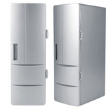 Compact Mini USB Fridge Freezer Cans Drink Beer Cooler Warmer Travel Car Office Use