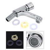 Public Ktchen Bathroom Chrome Plated Self Closing Water Saving Time Delay Basin Sink Tap Faucet Female Thread G1/2 In Australia - Darrahopens