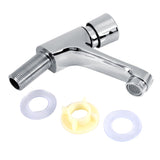 Public Ktchen Bathroom Chrome Plated Self Closing Water Saving Time Delay Basin Sink Tap Faucet Female Thread G1/2