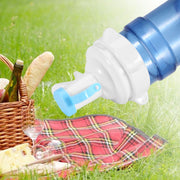 Manual Operated 5 Gallon Bottle Jug Pump Drinking Water Spout Dispenser with Dustproof Cap