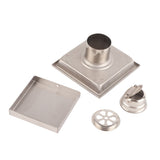 Home Stainless Steel Square Shape Antiodor Bathroom Floor Drain Waste Gate Shower Drainer In Australia - Darrahopens