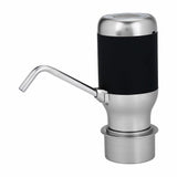 Wireless USB Rechargeable Electric Automatic Drinking Water Bottle Pump Smart Dispenser Black In Australia - Darrahopens