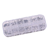 1.4-2.8mm 12 Sizes Rubber Rings Watches Gaskets Tiny Crown O Ring Box Set for Waterproof Seal