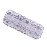 1.4-2.8mm 12 Sizes Rubber Rings Watches Gaskets Tiny Crown O Ring Box Set for Waterproof Seal