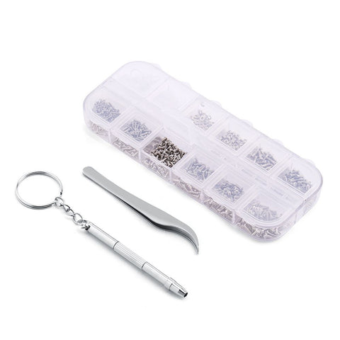 Eyeglass Sunglass Watch Repair Stainless Steel Screws Nuts Tool Kit Tweezer Screwdriver In Australia - Darrahopens