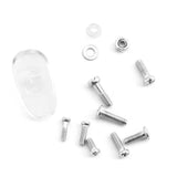 Eyeglass Sunglass Watch Repair Stainless Steel Screws Nuts Tool Kit Tweezer Screwdriver