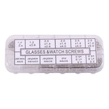 Eyeglass Sunglass Watch Repair Stainless Steel Screws Nuts Tool Kit Tweezer Screwdriver