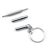 Eyeglass Sunglass Watch Repair Stainless Steel Screws Nuts Tool Kit Tweezer Screwdriver