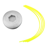Universal Aluminium Strimmer Head Trimmer Heads String Set Grass Brush Cutter Accessory
