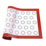 Nonstick Silicone Baking Mat Oven Pastry Liner Macaron Cake Cookie Sheet Kitchen (Red) In Australia - Darrahopens