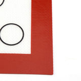 Nonstick Silicone Baking Mat Oven Pastry Liner Macaron Cake Cookie Sheet Kitchen (Red)