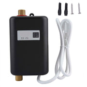 220V 3800W Mini Electric Tankless Instant Hot Water Heater Bathroom Kitchen Washing Black In Australia - Darrahopens
