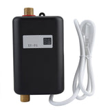 220V 3800W Mini Electric Tankless Instant Hot Water Heater Bathroom Kitchen Washing Black In Australia - Darrahopens