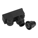 DC1.5V Battery Powered BBQ Gas Grill Spark Generator 2 Outlet Universal Ignitor Igniter Black