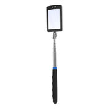 Telescoping LED Lighted Flexible Adjustable Inspection Mirror 360 Degree Swivel Extend Tool