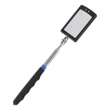 Telescoping LED Lighted Flexible Adjustable Inspection Mirror 360 Degree Swivel Extend Tool
