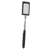 Telescoping LED Lighted Flexible Adjustable Inspection Mirror 360 Degree Swivel Extend Tool