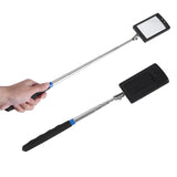 Telescoping LED Lighted Flexible Adjustable Inspection Mirror 360 Degree Swivel Extend Tool