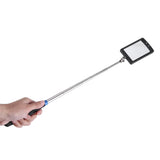 Telescoping LED Lighted Flexible Adjustable Inspection Mirror 360 Degree Swivel Extend Tool