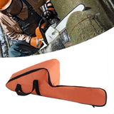 Portable Orange Oxford Chainsaw Carrying Bag Case Protective Storage Bags Holder