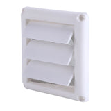 1 PC Plastic Air Vent Grille Cover 3 Flaps Wall Duct Ventilation Grill With Net New 15*15cm In Australia - Darrahopens