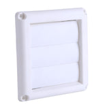 1 PC Plastic Air Vent Grille Cover 3 Flaps Wall Duct Ventilation Grill With Net New 15*15cm