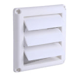 1 PC Plastic Air Vent Grille Cover 3 Flaps Wall Duct Ventilation Grill With Net New 15*15cm