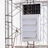 1 PC Plastic Air Vent Grille Cover 3 Flaps Wall Duct Ventilation Grill With Net New 15*15cm