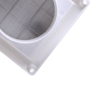 1 PC Plastic Air Vent Grille Cover 3 Flaps Wall Duct Ventilation Grill With Net New 15*15cm