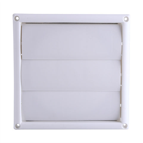1 PC Plastic Air Vent Grille Cover 3 Flaps Wall Duct Ventilation Grill With Net New 20*20cm In Australia - Darrahopens
